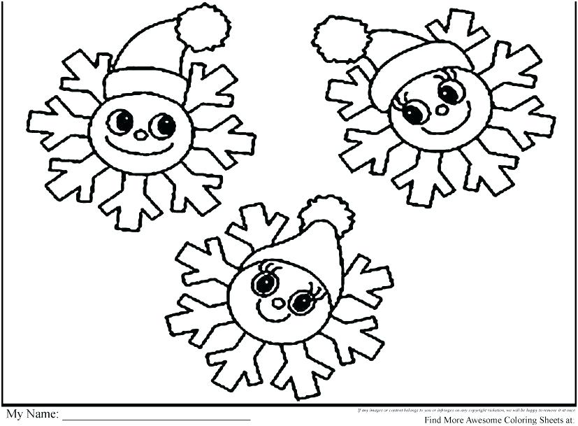 827x609 Printable Snowflake Coloring Pages Free Printable Snowflake