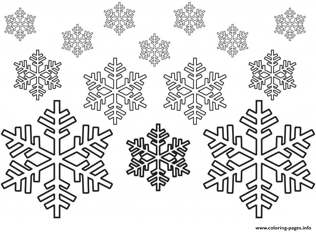 1024x752 Free Printable Snowflake Coloring Pages