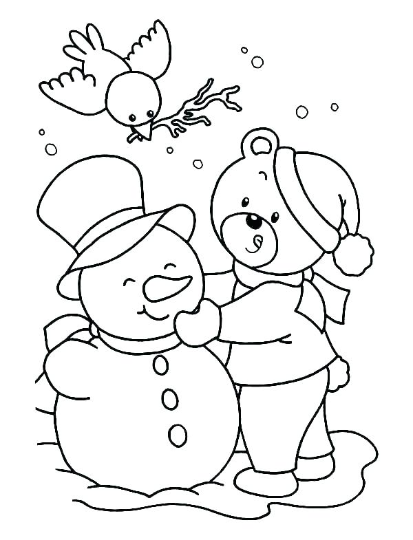 600x785 Free Snowman Coloring Pages Coloring Pages Of Snowmen Snowman