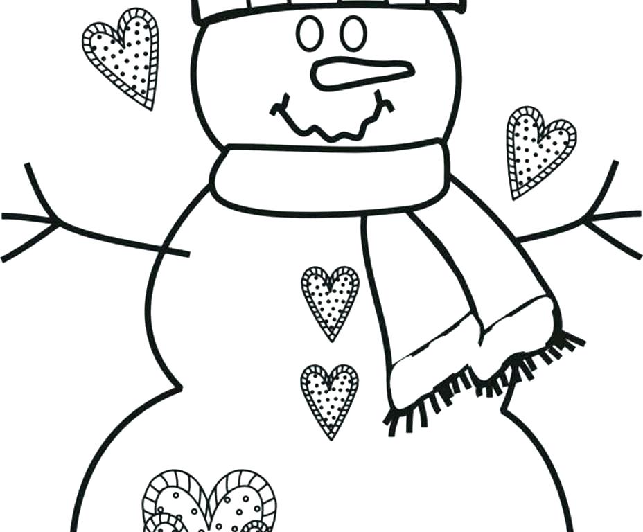 928x768 Coloring Page Snowman My Snowman Coloring Page Coloring Book Pages
