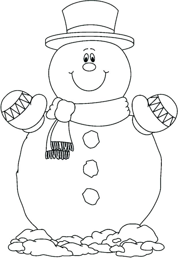 618x893 Snowman Coloring Page Hello Kitty Coloring Pages For Kids Hello