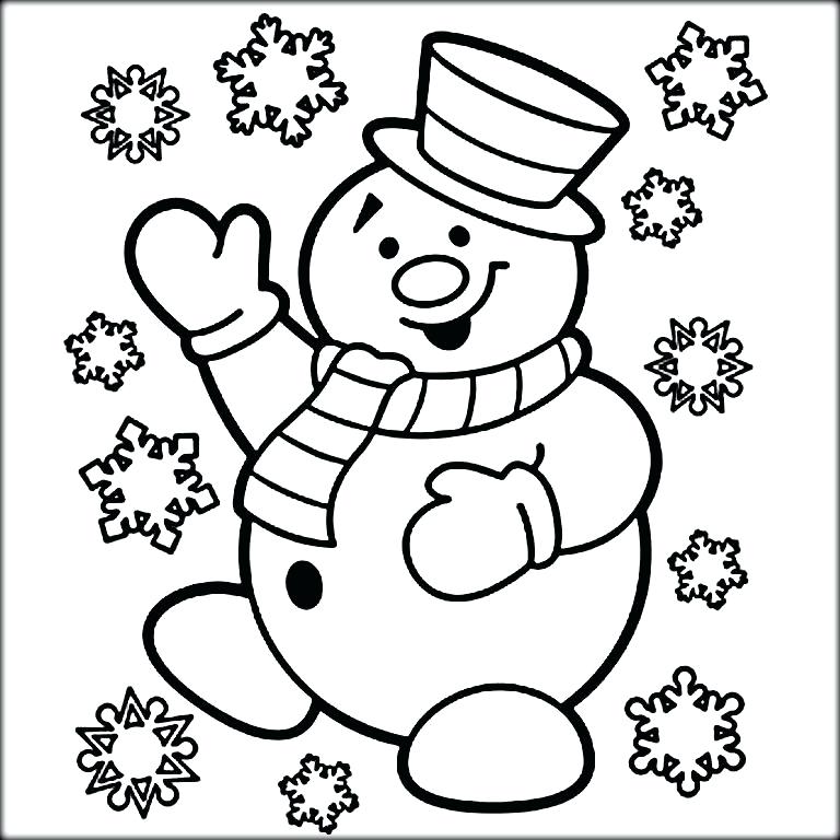 768x768 Coloring Page Snowman Coloring Pages Abominable Snowman Coloring