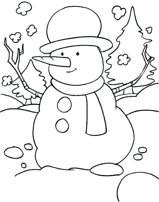 518x657 Coloring Page Snowman Snowmen Coloring Pages Medium Size