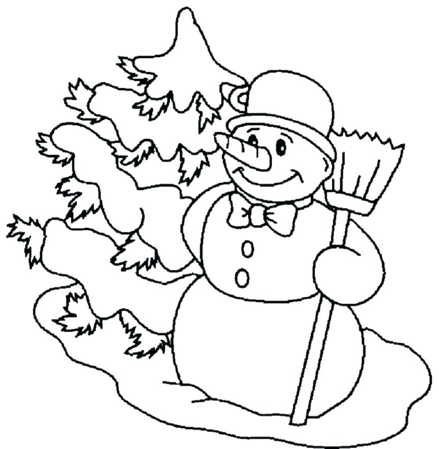 863x883 Free Printable Snowman Coloring Pages Free Printable Snowman