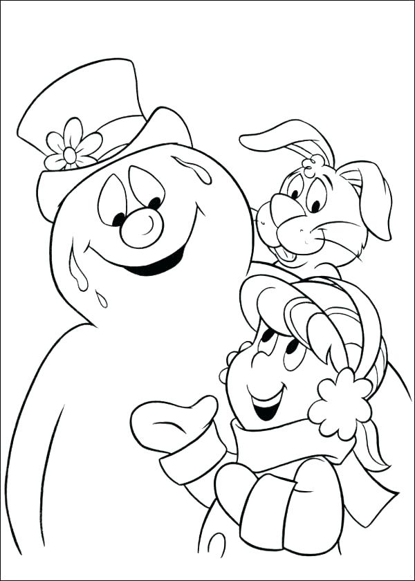 600x840 Snowman Coloring Pages Free Snowman Coloring Pages Free Printable