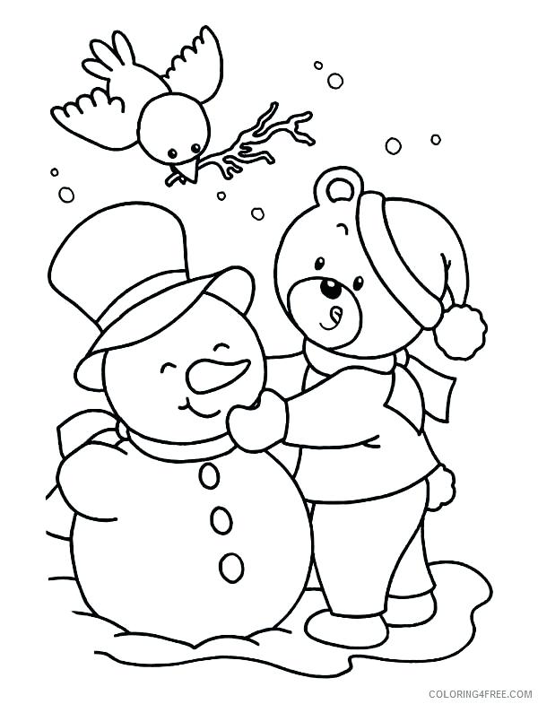600x785 Snowmen At Night Coloring Pages As Well As The Snowman Coloring