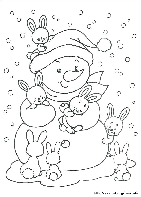 567x794 Frosty The Snowman Coloring Pages