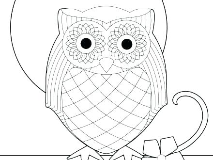 440x330 Snowy Owl Coloring Page Printable Owl Coloring Pages Snowy Owl