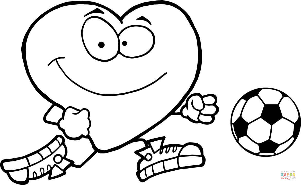 1170x721 Nice Soccer Ball Pictures To Color Healthy Red