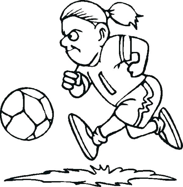 600x613 Soccer Ball Coloring Pages Best Of Soccer Ball Coloring Page