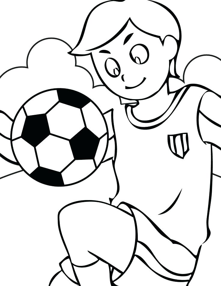 736x952 Sports Balls Coloring Pages Coloring Page Ball Soccer Ball Free