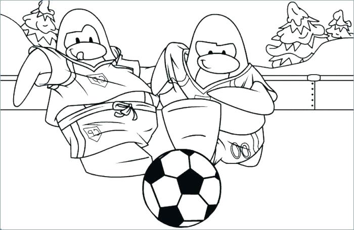 700x456 Coloring Pages Of Soccer