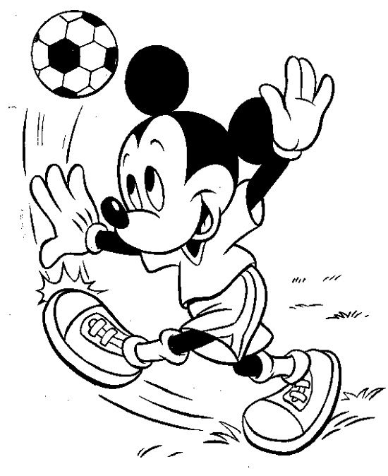 Soccer Coloring Pages
