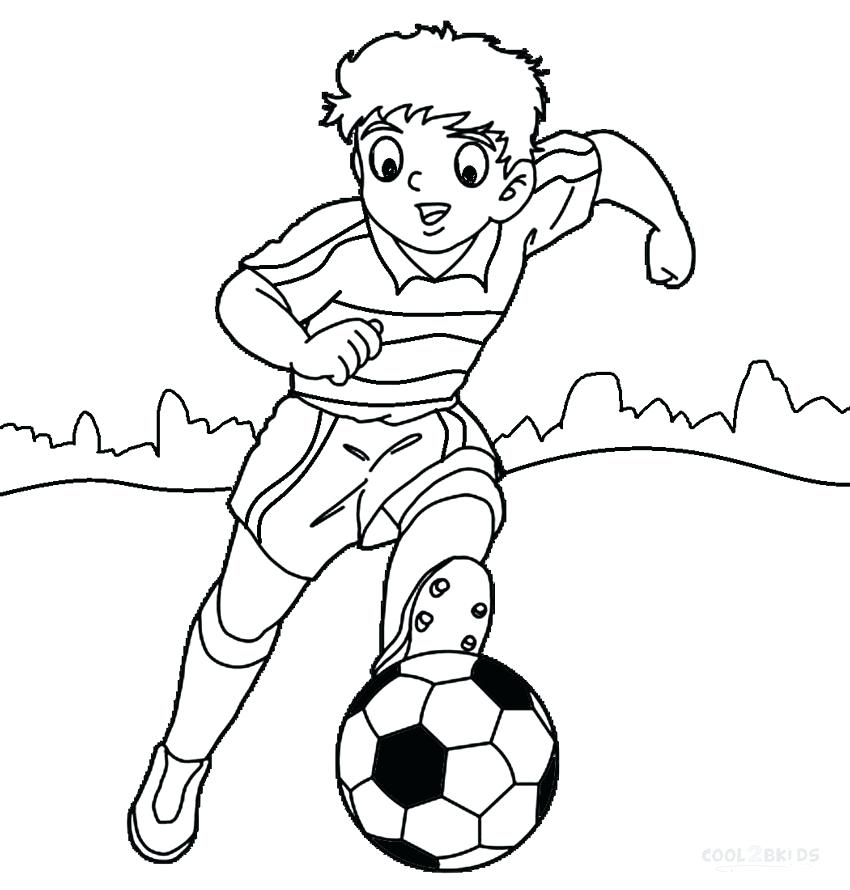 850x890 Soccer Players Coloring Pages Printable Football Player Coloring