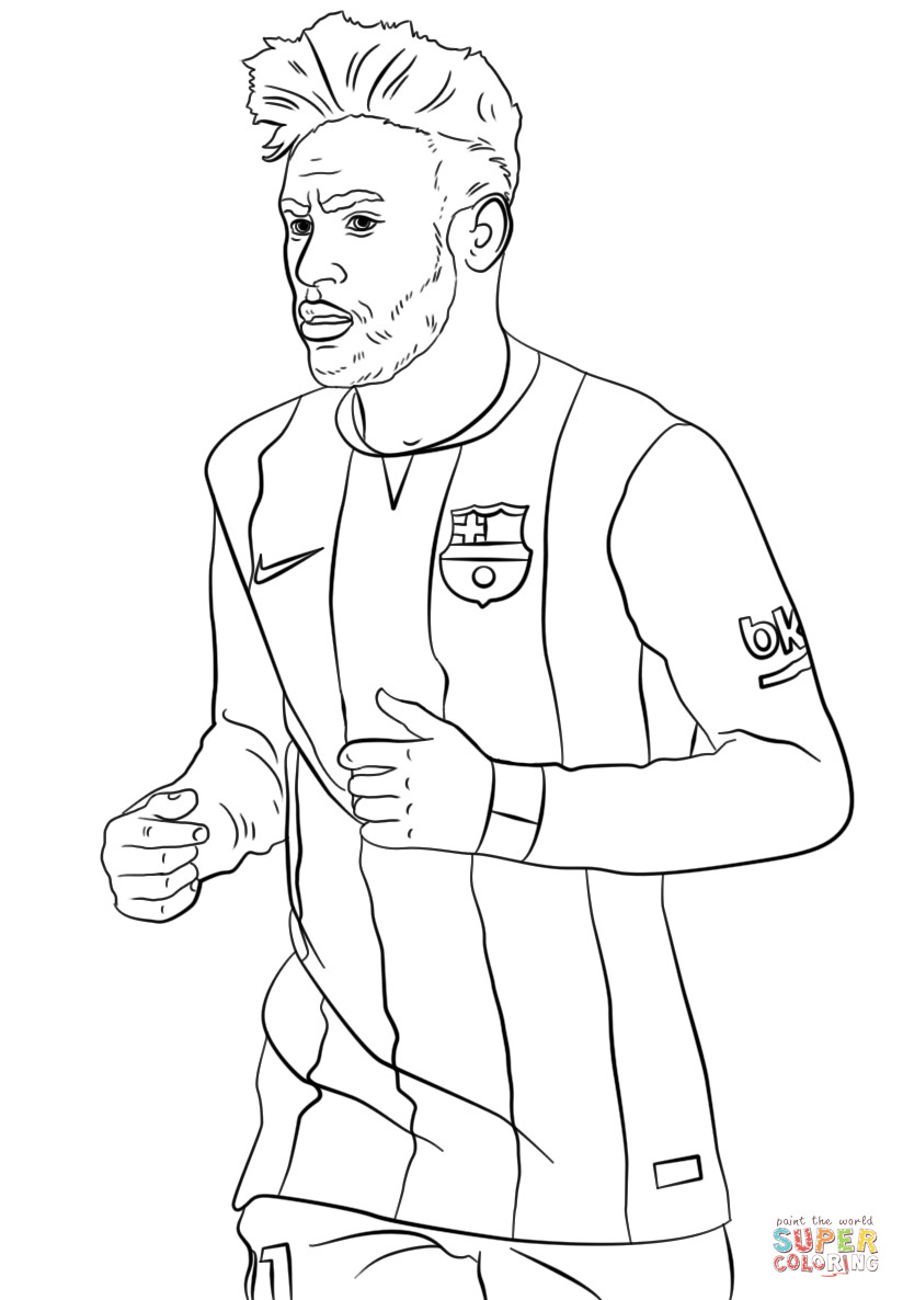 Soccer Coloring Pages Messi at GetDrawings | Free download