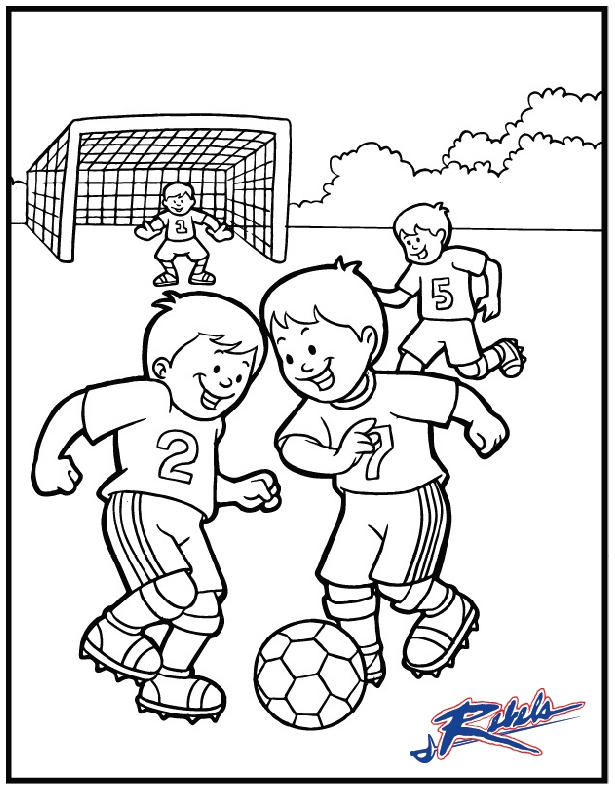 615x791 Soccer Field Coloring Page Football Field Coloring Page Printable