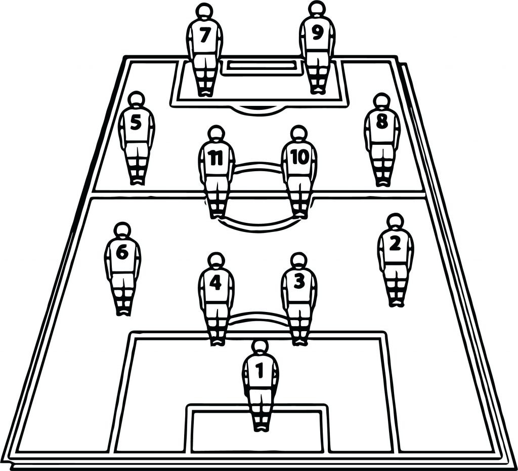 1024x930 Coloring Page Pages Soccer Good Football Player About Pleasing