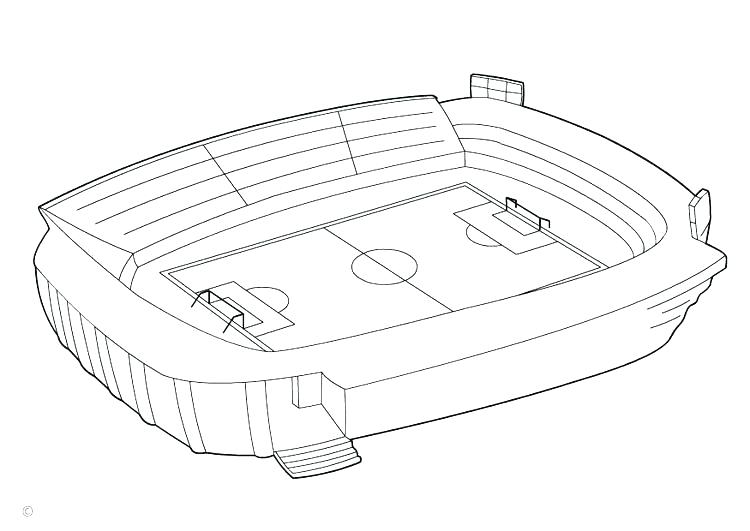 750x531 Coloring Pages For Boys Football Field Teams Soccer Goal Sheets