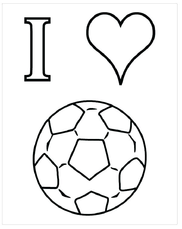 600x755 Coloring Pages Of Soccer Soccer Coloring Page Soccer Coloring