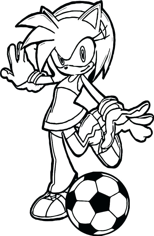 618x949 Coloring Pages Of Soccer Soccer Coloring Pages Soccer Coloring