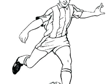 440x330 Soccer Coloring Sheets