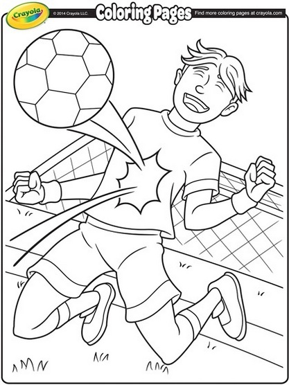 417x556 Soccer Coloring Pages For Kids To Develop Their Fine Motor