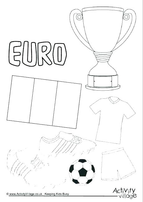 460x649 Coloring Pages Soccer