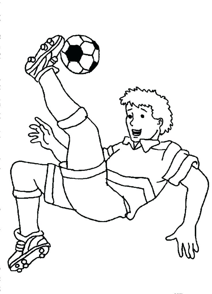 737x1024 Soccer Players Coloring Pages Soccer Player Coloring Pages Free