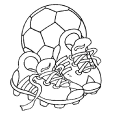 10 Captivating Soccer Shoes Coloring Pages for Budding Artists