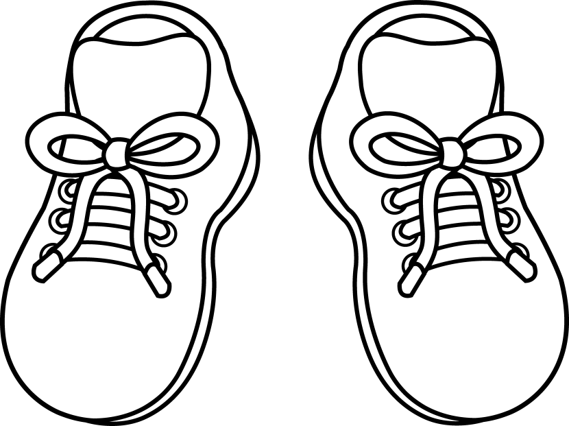 830x621 Pictures Of Shoes To Colour Shoe Clipart Clipartbarn Blue Beetle