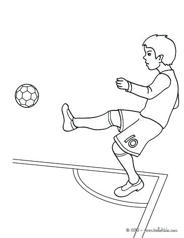 364x470 Soccer Coloring Pages Soccer Player Scoring A Free Kick Soccer