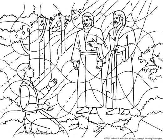 520x447 First Vision Coloring Page