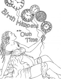 231x300 Free Pregnancy Birth Coloring Book Jessica Ghigliotti
