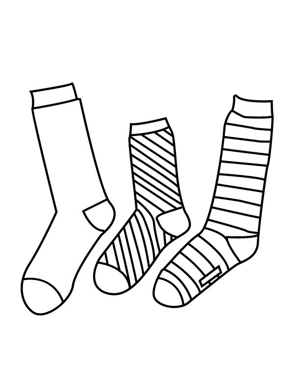 612x792 Sock Coloring Page Unique Free Coloring Pages Of Shoes With Socks