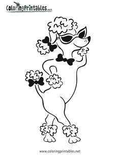 236x305 Free Printable T Bird, Pink Ladies Poodle Stencil Wasting Time