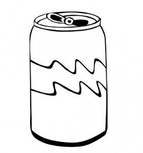 280x300 Soda Coloring Pages