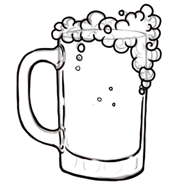 600x600 Beer Can Coloring Pages Coloring Pages
