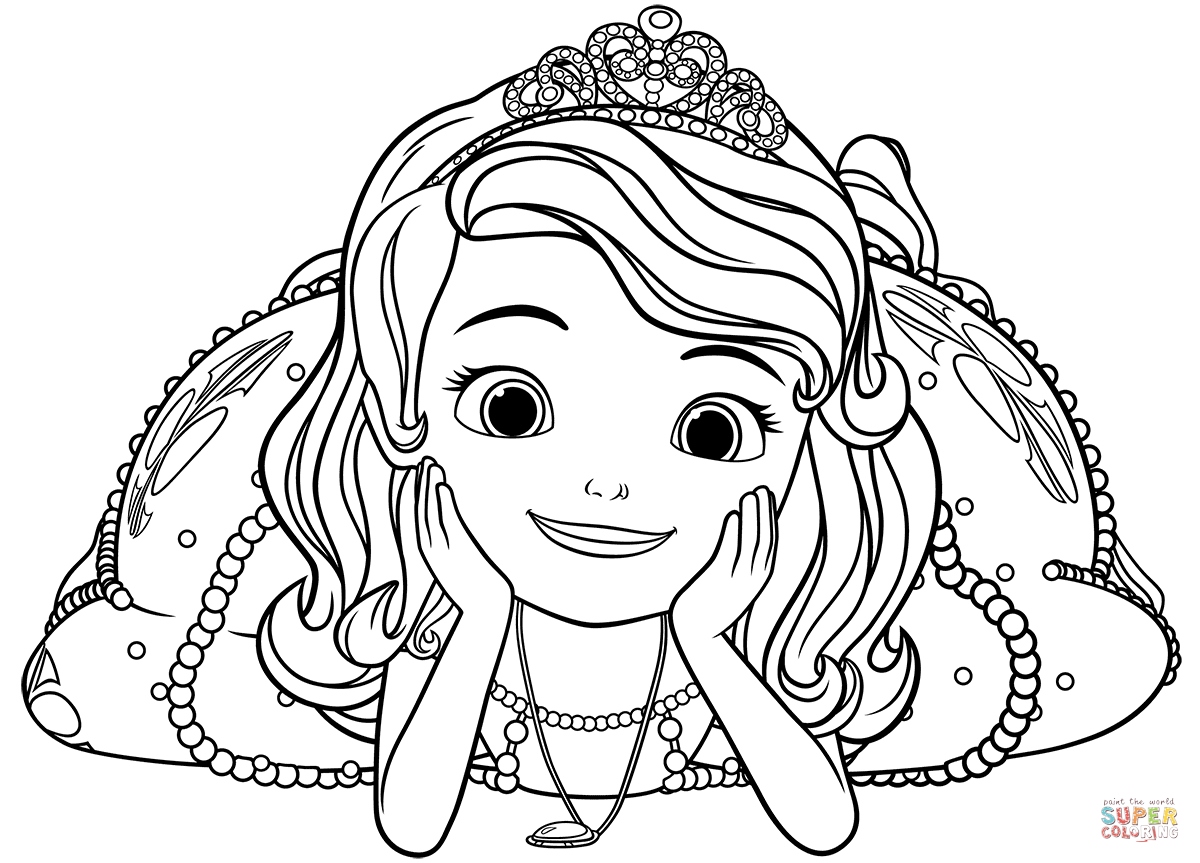 1200x863 Sofia Coloring Pages Unique Princess Sofia Coloring Page Logo