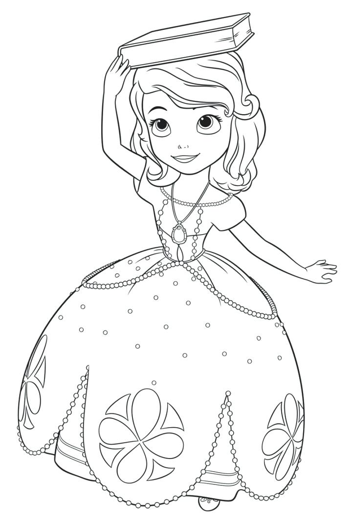 720x1080 Sofia The First Coloring Pages The First Coloring Picture Princess