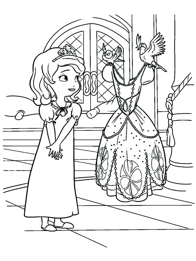 750x1000 Princess Sofia Colouring Pictures To Print Coloring Printable
