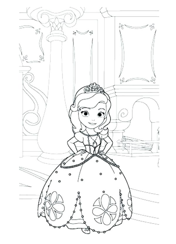 600x834 Free Sofia The First Coloring Pages Trend Free The First Coloring