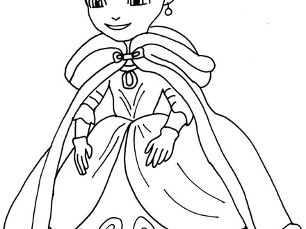 440x330 Sofia The First Picture Coloring Page Netart, Sofia The First