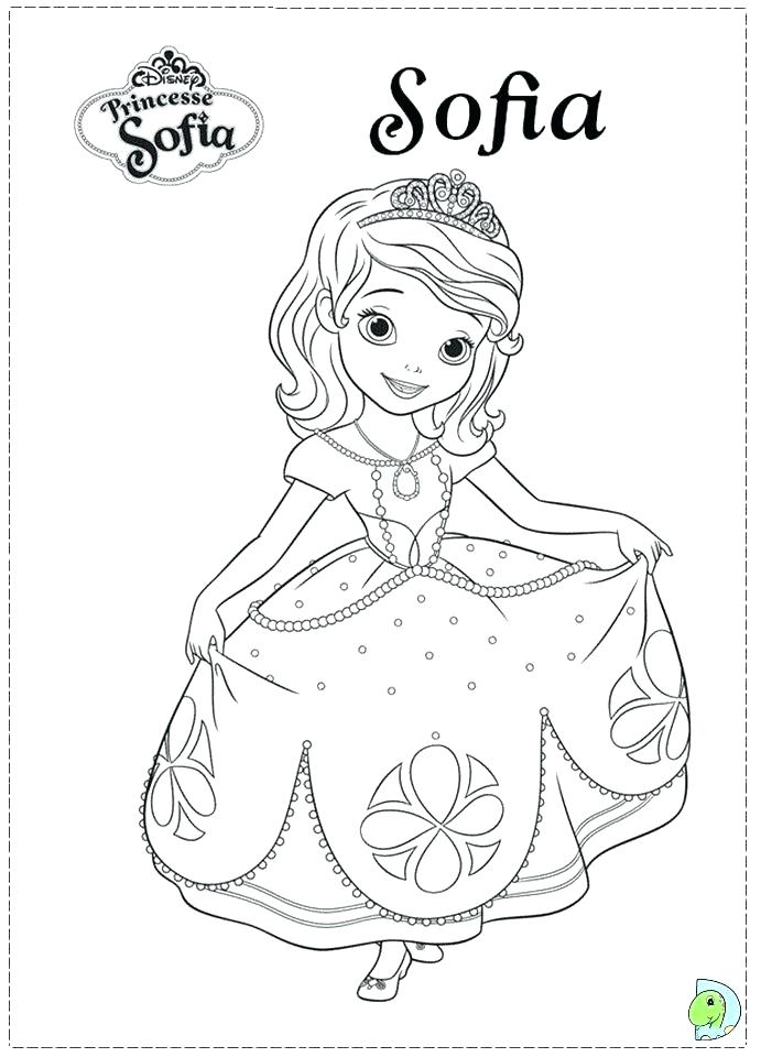 691x960 Sofia Coloring Pages Free First Coloring Pages Printable