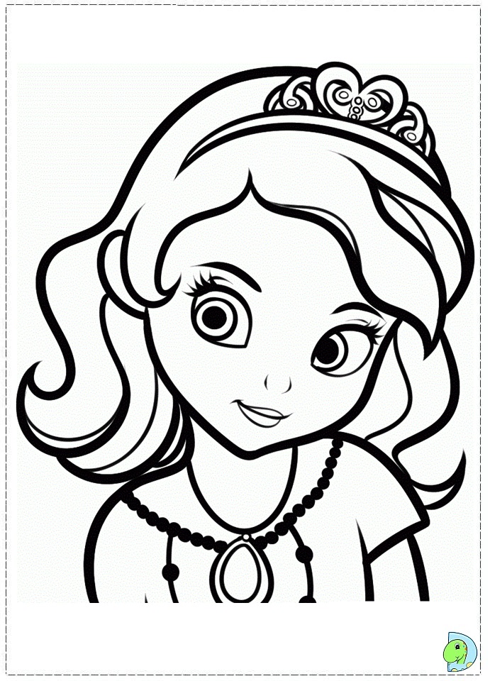 691x960 Princess Sofia Coloring Pages, Sofea The First Colouring Pages