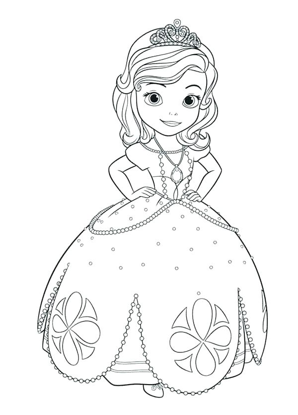 Sofia The First Mermaid Coloring Pages at GetDrawings | Free download