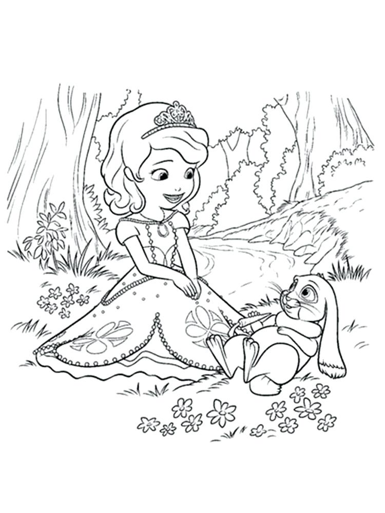 750x1000 Sofia The First Coloring Pages Index Coloring Pages Sofia Mermaid
