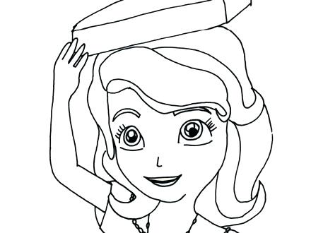 440x330 Sofia The First Printable Coloring Pages The First Coloring Pages