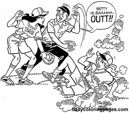 450x395 Softball Coloring Pages Printable Coloring Page