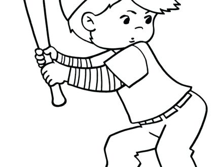 440x330 Softball Coloring Sheets Able S Free Softball Coloring Pages