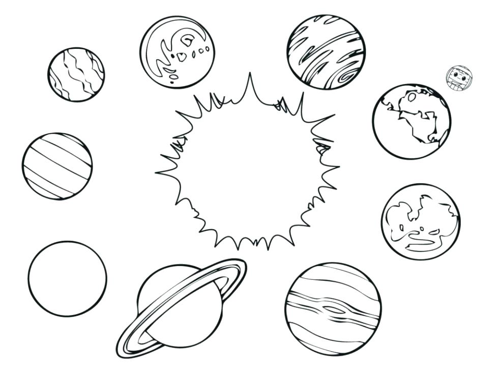983x737 Coloring Pages Of The Solar System Solar System Coloring Sheets